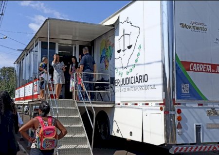 Carreta da Justiça levará serviços para população de Jateí e Vicentina