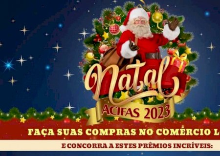 Fátima do Sul e Vicentina já desfrutam do NATAL ACIFAS; confira a premiação e empresas participantes