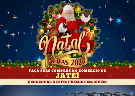 Jateí  se junta a Vicentina e Fátima do Sul e participa da campanha de Natal da Acifas