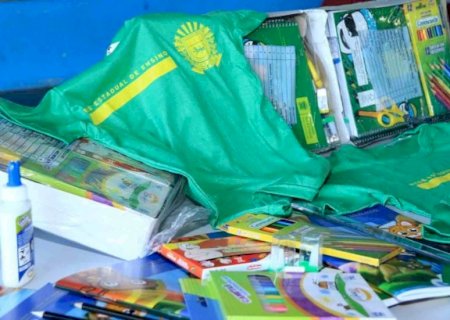 Com previsão de entrega para 21 de fevereiro, kits escolares custarão R$ 13 milhões ao governo de MS