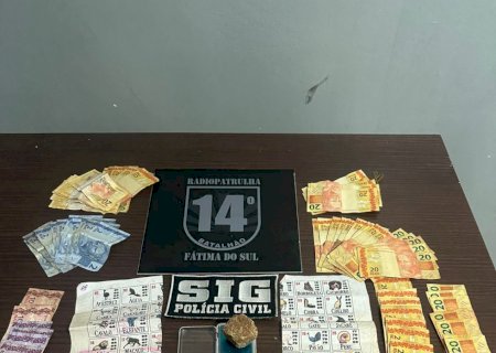 SIG de Fátima do Sul e Rádio Patrulha prendem traficante de crack
