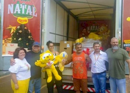 Único em MS, cliente Jorge Mercado Atacarejo ganha caminhão de prêmios ZAELI e 01 Scooter em Fátima do Sul