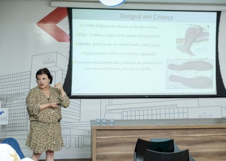 Hospital Cassems de Campo Grande realiza aula de manejo da dengue