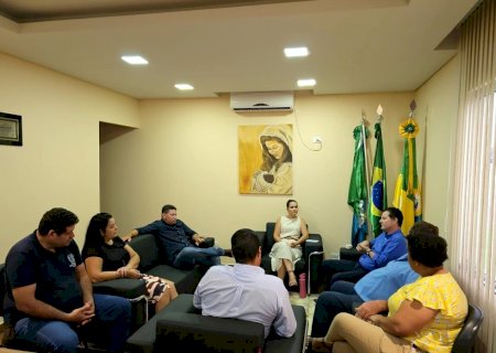 Deputado Renato Câmara estabelece ações conjuntas com o prefeito Guga para Novo Horizonte do Sul