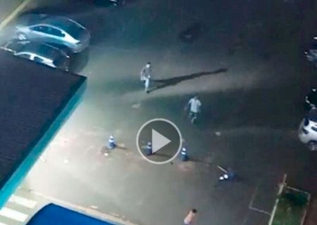 Homens invadem estacionamento de hospital e confusão termina com tiro em Campo Grande