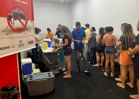 Dengue: Shopping Avenida Center tem posto de vacinação neste final de semana