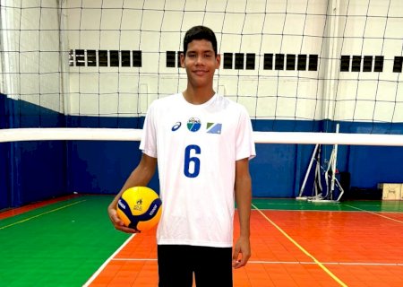 Atleta de Nova América é convocado para a Seleção de Voleibol de MS Sub-18