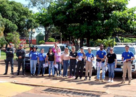 Polícia Científica reúne entidades no Dia D de combate a Dengue em Fátima do Sul