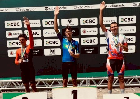 Beneficiário do Bolsa Atleta garante pódio no Campeonato Brasileiro de Ciclismo
