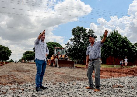 Prefeito André Nezzi anuncia pavimentação asfáltica de todo o Jardim Campo Dourado, em Caarapó