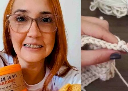 Professora de crochê cria projeto para fabricar peças de inverno e doar a pessoas em situação de rua