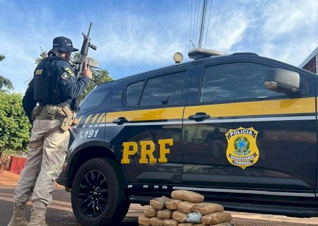 PRF apreende 34 Kg de cocaína em Fátima do Sul>