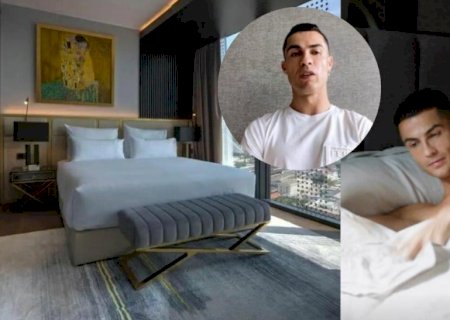Quer comprar? Hotel leiloa cama em que Cristiano Ronaldo dormiu e valor do lance inicial impressiona