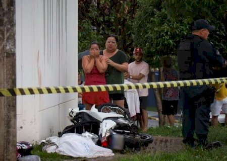 Morre motociclista que perdeu o controle em rotatória e bateu em muro em Campo Grande