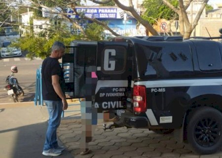 Autor de furto de motocicleta é preso pela Polícia Civil em Ivinhema