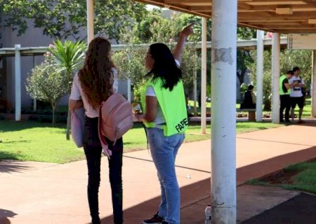 Uems registra aus&ecirc;ncia de 13% dos candidatos inscritos no vestibular 2025