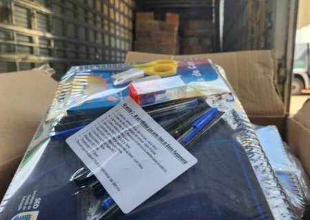 Estado antecipa entrega de kits escolares para o ano letivo de 2025