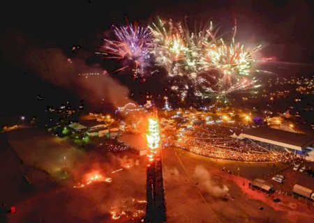 Mudou o dia: Maior fogueira do Brasil será acesa neste domingo em Jateí