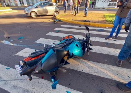 Motos estão envolvidas em quase metade dos acidentes em Dourados