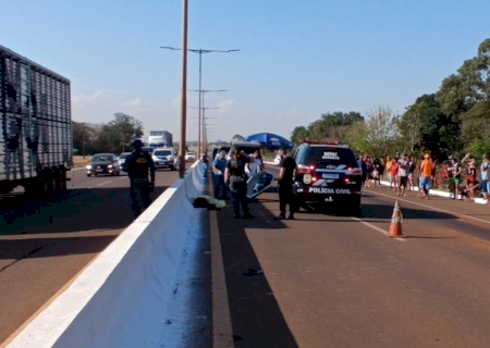 VÍDEO: Motociclista morre em acidente entre Dourados e Itaporã