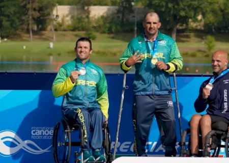 Atleta de MS, Fernando Rufino é tetracampeão mundial de canoagem paralímpica