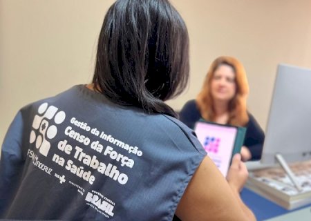 Sistema informatizado dá suporte ao Censo da Força de Trabalho na Saúde em Mato Grosso do Sul