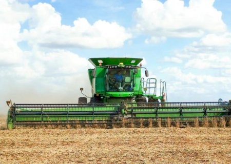 Colheita da soja inicia em MS com 480 hectares j&aacute; recolhidos
