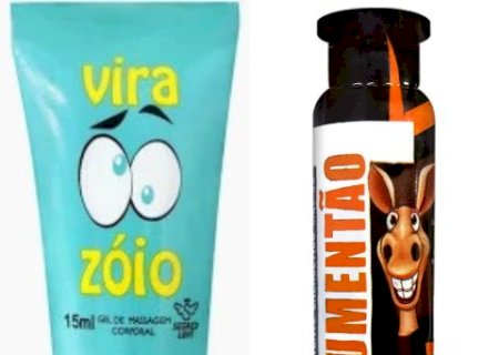 Anvisa determina apreens&atilde;o de "Vira Zoio", "Jument&atilde;o" e outros 165 g&eacute;is &iacute;ntimos