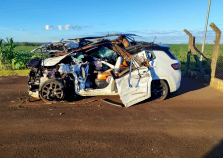 Passageira de SUV morre no hospital quase um mês após acidente na BR-163 entre Dourados e Caarapó