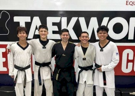 Atletas de MS disputam seletiva nacional de taekwondo no Rio de Janeiro