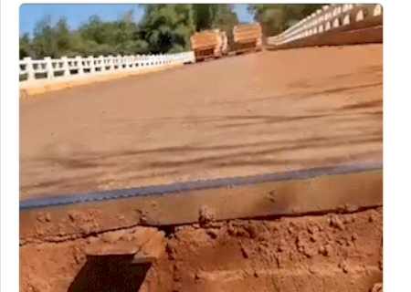 Ve&iacute;culos pesados devem buscar desvios durante reestrutura&ccedil;&atilde;o da &ldquo;ponte gangorra"