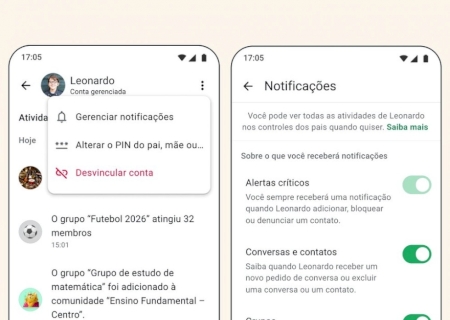 WhatsApp lança recurso para pais monitorarem quem fala com filhos