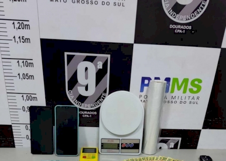 'Delivery do Pó': Perseguição termina com dupla presa e apreensão de cocaína em Dourados