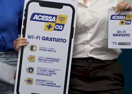 Campo Grande ganha aplicativo de servi&ccedil;os e 187 novos pontos de Wi-Fi p&uacute;blico