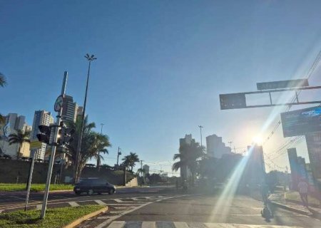 Sábado será de calor de até 37°C e baixa umidade em Mato Grosso do Sul>