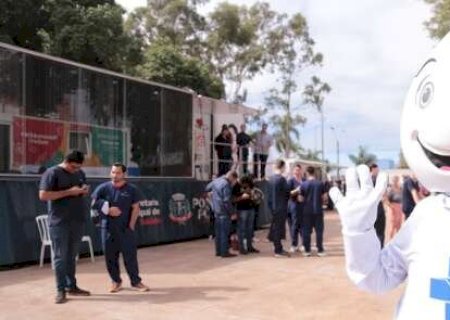 MS mant&eacute;m vacina&ccedil;&atilde;o na fronteira com Paraguai at&eacute; 2 de maio em 5 cidades