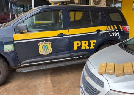 PRF apreende 5 Kg de cocaína em Água Clara (MS)>