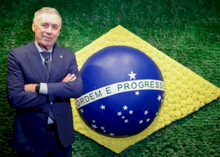 CBF renova contrato de Carlo Ancelotti até 2030