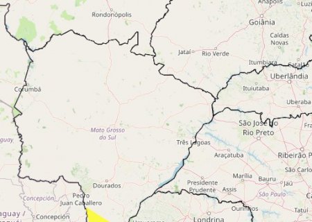 Temperatura pode cair até 5°C em 10 cidades de MS