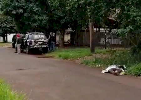 AGORA: Homicídio é registrado em Dourados; homem foi morto com vários golpes de faca>