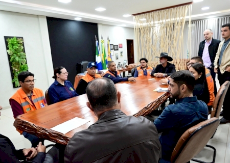 Prefeitura de Ivinhema mobiliza forças-tarefa após chuva de granizo>