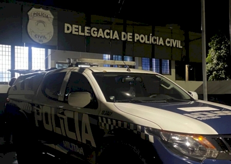 Homem é detido pela PM de Glória de Dourados acusado de lesão corporal no âmbito de violência doméstica