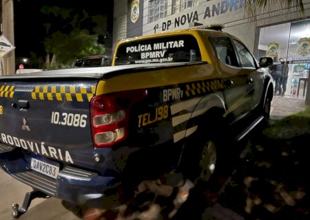 Homem é preso ao transportar cães em carroceria para caça ilegal em Nova Andradina>
