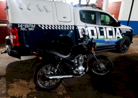 Motociclista é detido pela PM de Fátima do Sul acusado de direção perigosa