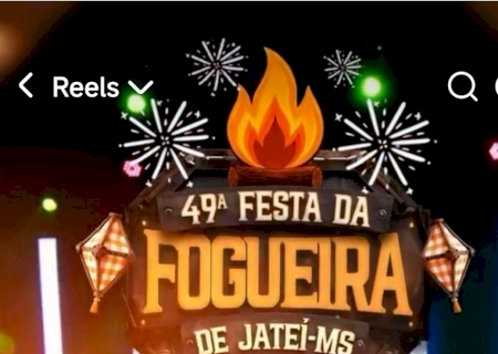 Renan e Ray na Festa da Fogueira em Jateí dia 27 de junho>