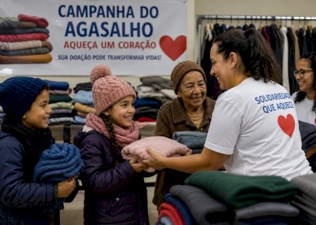 Campanha do Agasalho 2026 mobiliza Caarapó em corrente de solidariedade para aquecer famílias vulneráveis>