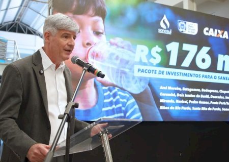 Governo de MS anuncia R$ 176 milhões para ampliar e modernizar abastecimento de água em 16 cidades>