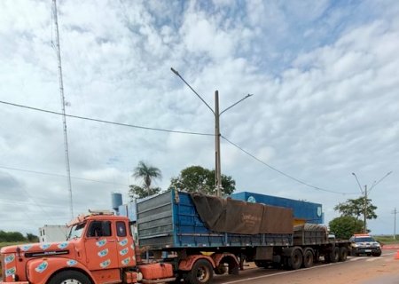 PRF apreende 46 pneus em Três Lagoas (MS)>