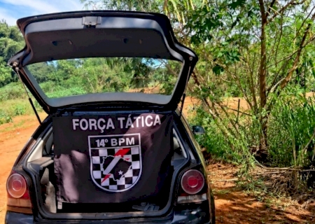Força Tática recupera veículo furtado em Glória de Dourados