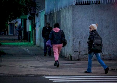 Semana inicia com 4°C no extremo sul e sensação térmica negativa na Capital